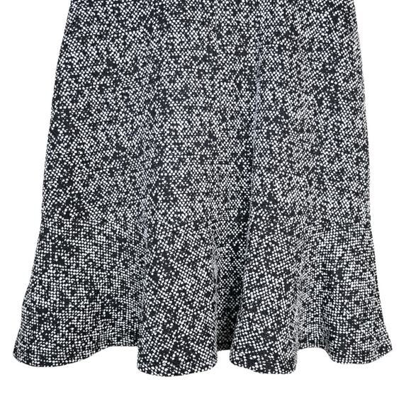 Michael Michael Kors Womens S Jacquard Flounce Fit and Flare Dress NEW - Picture 7 of 11